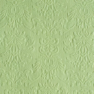 Szalvéta Ambiente Elegance Elegance pale green dombornyomott papírszalvéta 25x25cm,15db-os