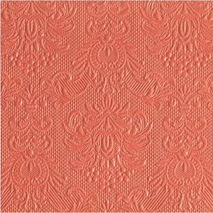 Szalvéta Ambiente Elegance Elegance peach dombornyomott papírszalvéta 25x25cm,15db-os