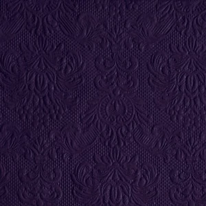 Szalvéta Ambiente Elegance Elegance Violet dombornyomott papírszalvéta 25x25cm,15db-os