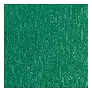 Szalvéta Ambiente Elegance Ivy green 33x33cm, 3rétegű, 15db/csomag 13311113