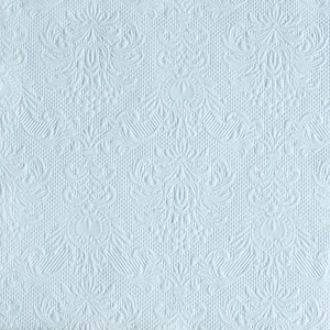 Szalvéta Ambiente Elegance Light Blue dombornyomott 33x33cm 3rétegű 15db/csom