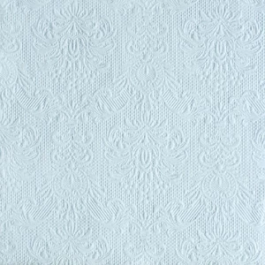 Szalvéta Ambiente Elegance light blue dombornyomott 40x40cm,15db-os