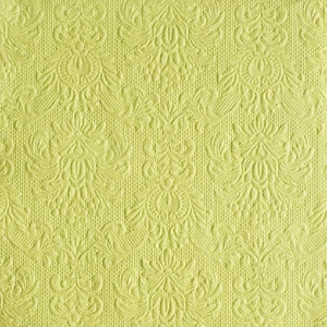 Szalvéta Ambiente Elegance light green dombornyomott 40x40cm,15db-os