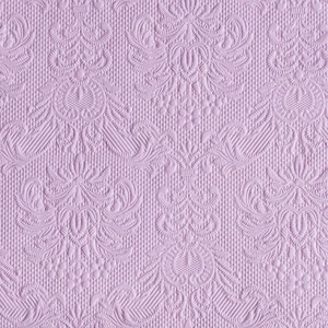 Szalvéta Ambiente Elegance Light Purple dombornyomott 33x33cm 3rétegű 15db/csom