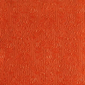 Szalvéta Ambiente Elegance Elegance orange dombornyomott 33x33cm 3rétegű 15db/csom