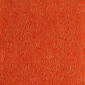 Szalvéta Ambiente Elegance orange dombornyomott 40x40cm,15db-os