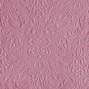 Szalvéta Ambiente Elegance Elegance Pale Rose dombornyomott papírszalvéta 25x25cm,15db-os