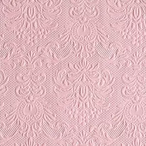 Szalvéta Ambiente Elegance Pastel Rose 25x25cm, 15lapos 3rétegű