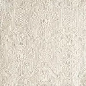 Szalvéta Ambiente Elegance Pearl 33x33cm - 3rétegű 15db/csom 13305507 szalvéta