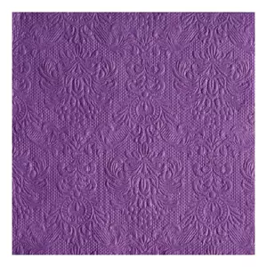 Szalvéta Ambiente Elegance Purple 33x33cm, 3rétegű, 15db/csomag 13305512