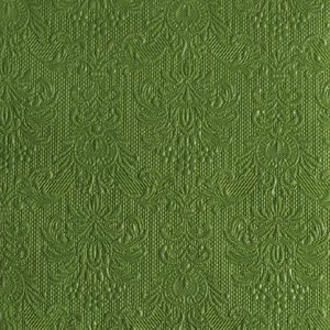 Szalvéta Ambiente Elegance Summer green dombornyomott 33x33cm 3rétegű 15db/csom