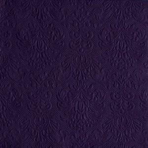 Szalvéta Ambiente Elegance violet dombornyomott 40x40cm,15db-os