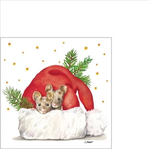 Szalvéta Ambiente 25x25cm Get cozy papírszalvéta papírszalvéta 25x25cm,15db-os
