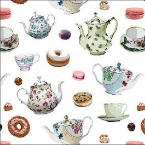 Szalvéta Ambiante Classic tea pots papírszalvéta 25x25cm,15db-os
