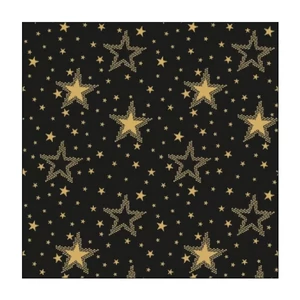 Szalvéta Ambiante Night sky godl /black papírszalvéta 33x33cm,20db-os
