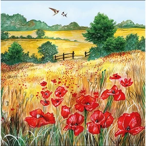Szalvéta Ambiante tavaszi Wheat Fiedl s papírszalvéta 33x33cm,20db-os