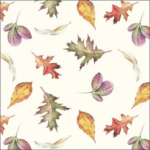 Szalvéta Ambiante Falling Leaves papírszalvéta 33x33cm,20db-os
