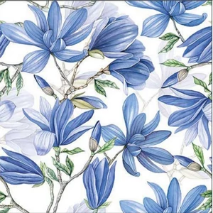 Szalvéta Ambiante Magnolia acuminata white papírszalvéta 33x33cm,20db-os