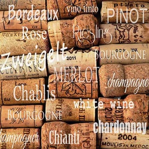 Szalvéta Ambiante Wine Corks papírszalvéta 25x25cm,15db-os