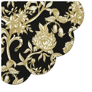 Szalvéta Ambiente Baraqoue Flowers dia papírszalvéta 33x33cm,20db-os