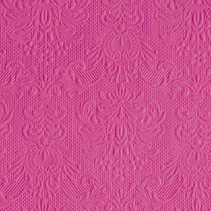 Szalvéta Elegance magenta 25x25cm 3rétegű 15lapos Ambiente