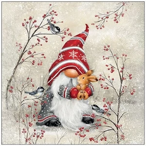Szalvéta Ambiante Dwarf hug papírszalvéta 25x25cm,15db-os