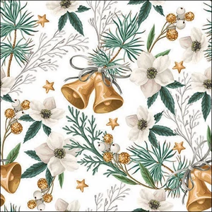 Szalvéta Ambiante Helleborus and bells papír papírszalvéta 33x33cm,20db-os