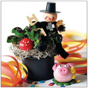 Szalvéta Ambiante Lucky charms papírszalvéta 33x33cm,20db-os