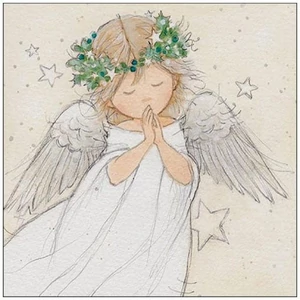 Szalvéta Ambiante Praying angel papírszalvéta 33x33cm,20db-os