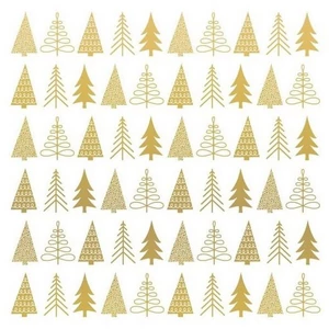 Szalvéta karácsonyi Pure Mood gold papírszalvéta 33x33cm,20db-os