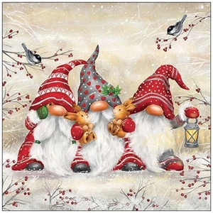 Szalvéta Ambiante Three dwarfs 20db-os papírszalvéta 25x25cm,15db-os