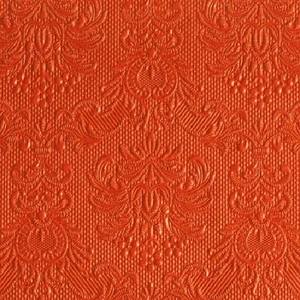 Szalvéta Ambiente Elegance Elegance orange dombornyomott papírszalvéta 25x25cm,15db-os