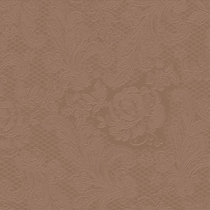 Szalvéta ppd Lace Embossed csokoládé 33x33cm 3rétegű 15lapos