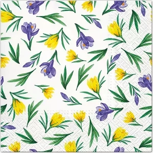 Szalvéta 33x33cm Tete á Tete 33 x 33 cm, 20 db Virág mintás TL122900