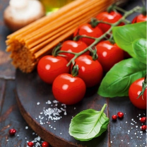 Szalvéta Ti-Flair 33x33cm, 3 rétegű 20 lap/csomag. spaghetti, tomatos with herbs