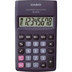 SzámoLógép Casio HL-815L BK zsebszámológép fekete BK
