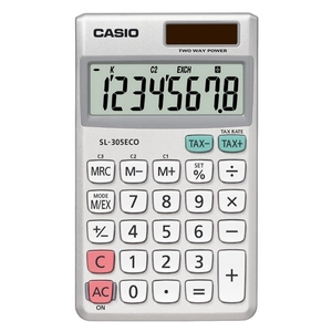 SzámoLógép Casio ECO SL-305ECO környezetkímélő számológép
