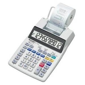 Számológép Sharp EL-1750V 12digites asztali számológép SH1750V