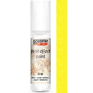Szatináló festék Pentart 20ml sárga