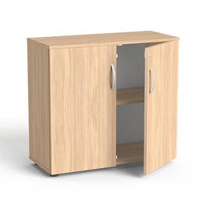 Szekrény 2 rendező magas kétajtós polcokkal MAYAH Freedom SV-10" tölgy