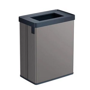 Szelektív hulladékgyűjtő fedél nélküli 54 liter CURVER Verto Recycle" szürke/fekete