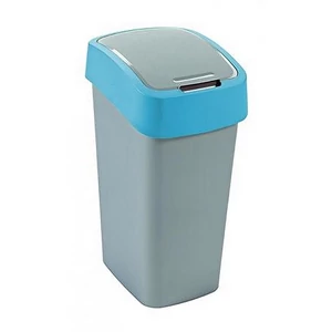 Szemetes billenős Curver 50L szelektív hulladékgyűjtő, műanyag kék/szürke