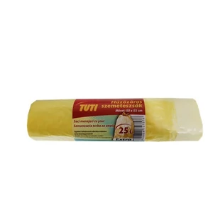 Szemeteszsák Tuti 25l-es, 20db/csomag zárószalagos