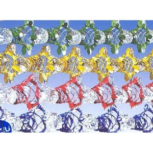 Szilveszteri girland 4m Happy new year csillogó R200152
