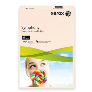 Színes másolópapír XEROX Symphony A4/160gr lazac 250lap/csom