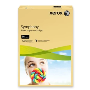 Színes másolópapír XEROX Symphony A4/80gr vajszín 500lap/csom