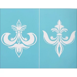 Szita-stencil 215 x 275mm, Anjou liliomok 215 x 275 mm