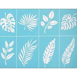Szita-stencil 215 x 275mm, levelek 215 x 275 mm