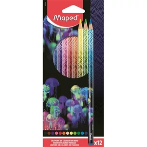 Színes ceruza 12 Maped háromszögletű, Deepsea Paradise IMA831703