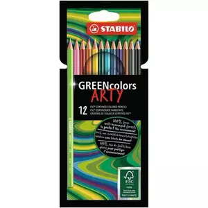 Színes ceruza 12 Stabilo GreenColors Arty hatszögletű 12színű Írószerek STABILO 6019/12-1-20